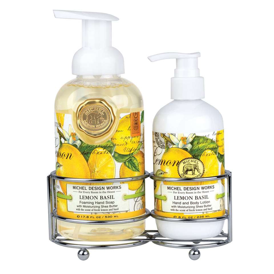Michel Design Works - Handcare Caddy - Lemoon Basil
