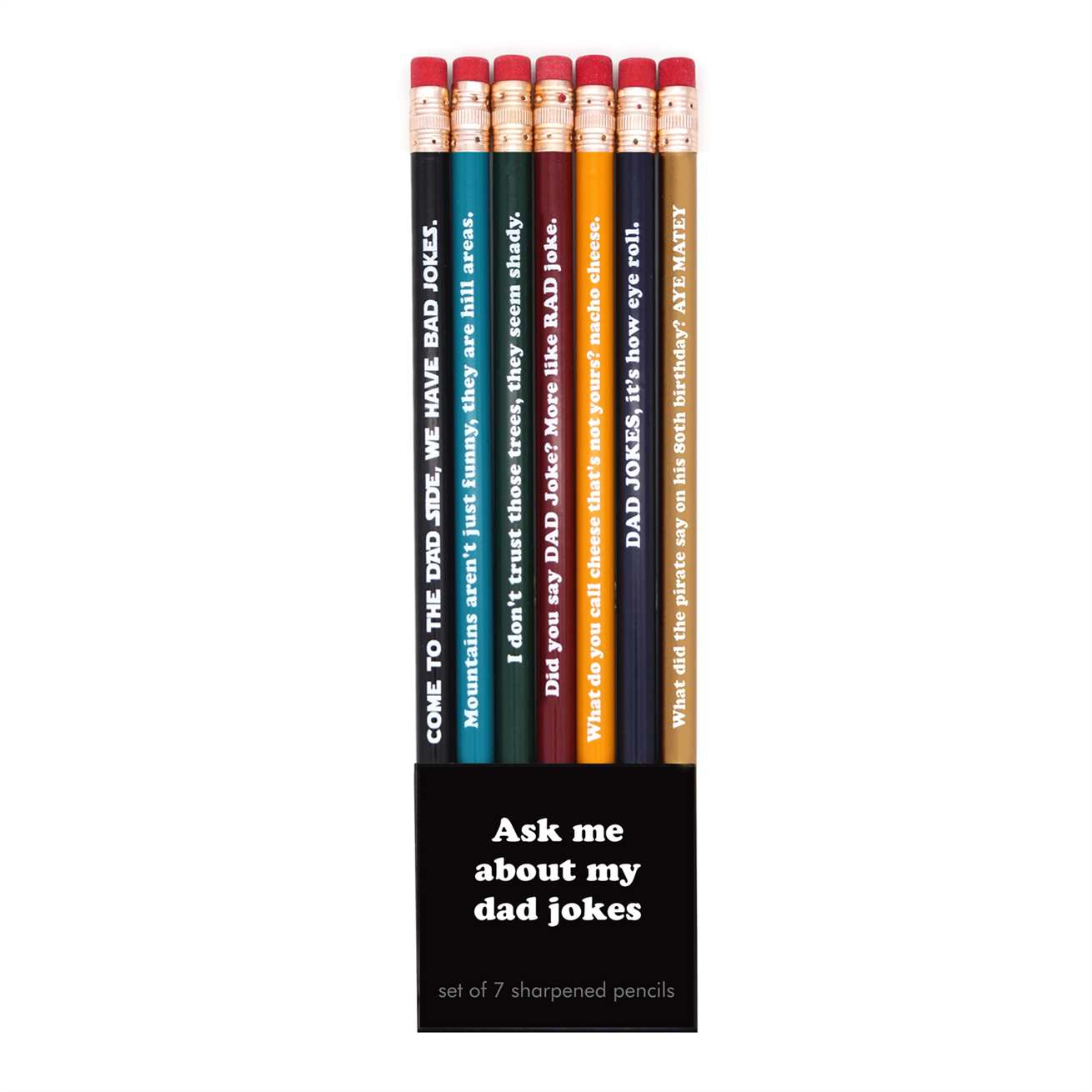 Pencil Set - Dad Jokes