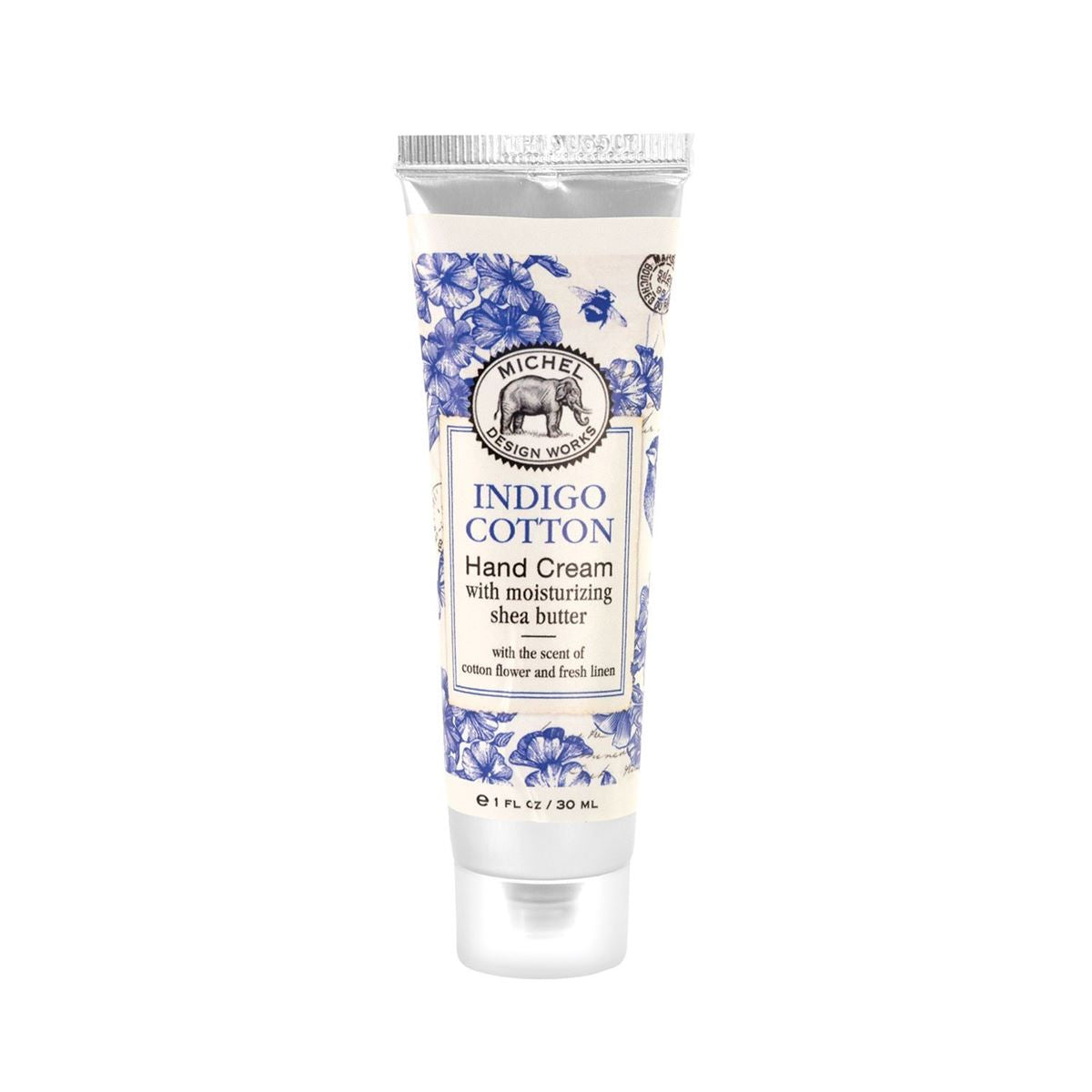 Michel Design Works - Hand Lotion 1oz - Indigo Cotton