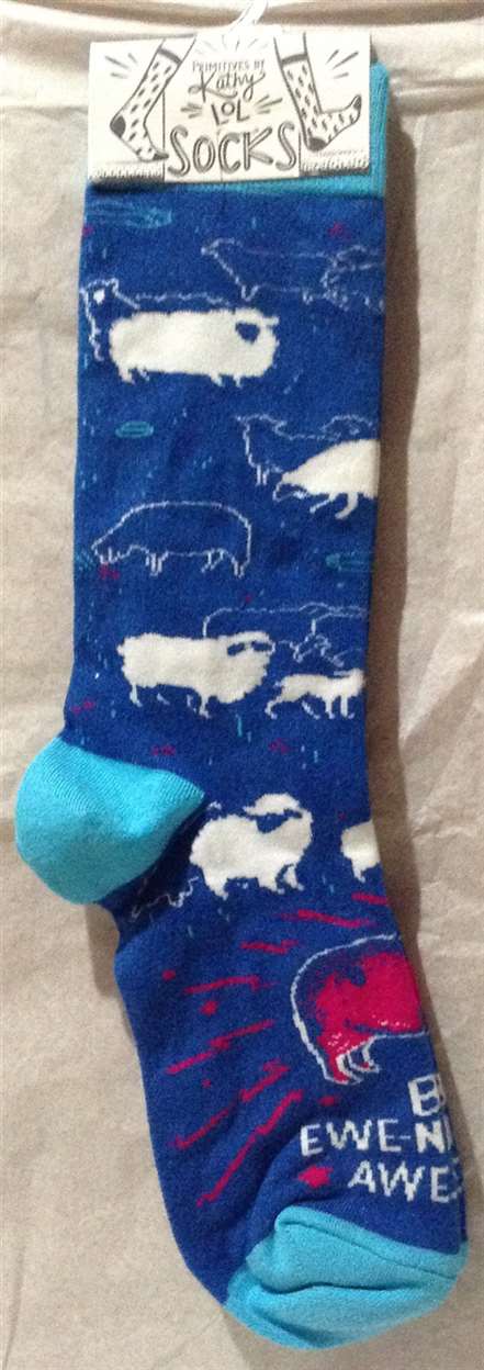Socks - Be Ewe-Niquely Awesome