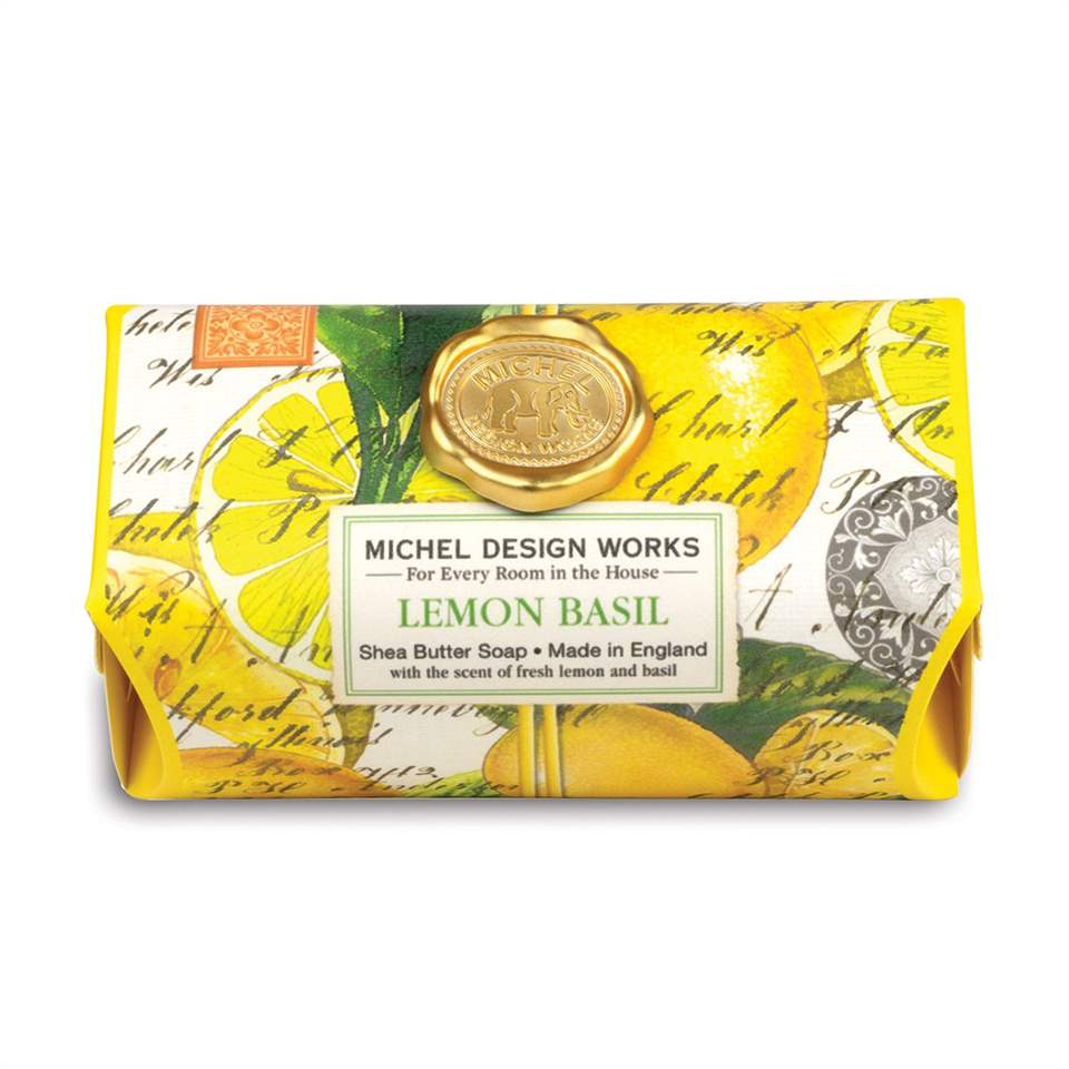 Michel Design Works - Bar Soap - Lemon Basil