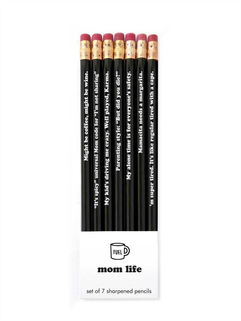 Pencil Set - Mom Life