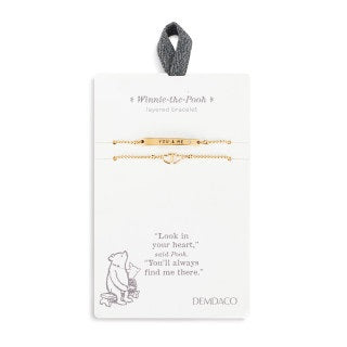 Collection: winnie-the-pooh<br/><br/>Layered Bracelet - You & Me