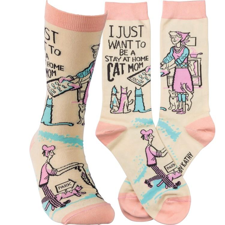 Primatives by Kathy - Socks - Cat Mom