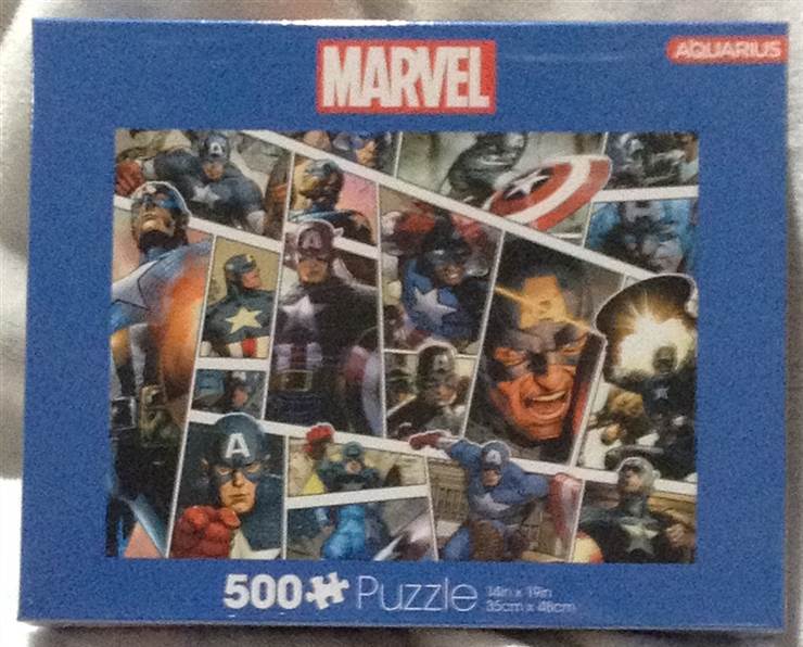 Puzzle - Marvel Captain America Panels 500 Pieces