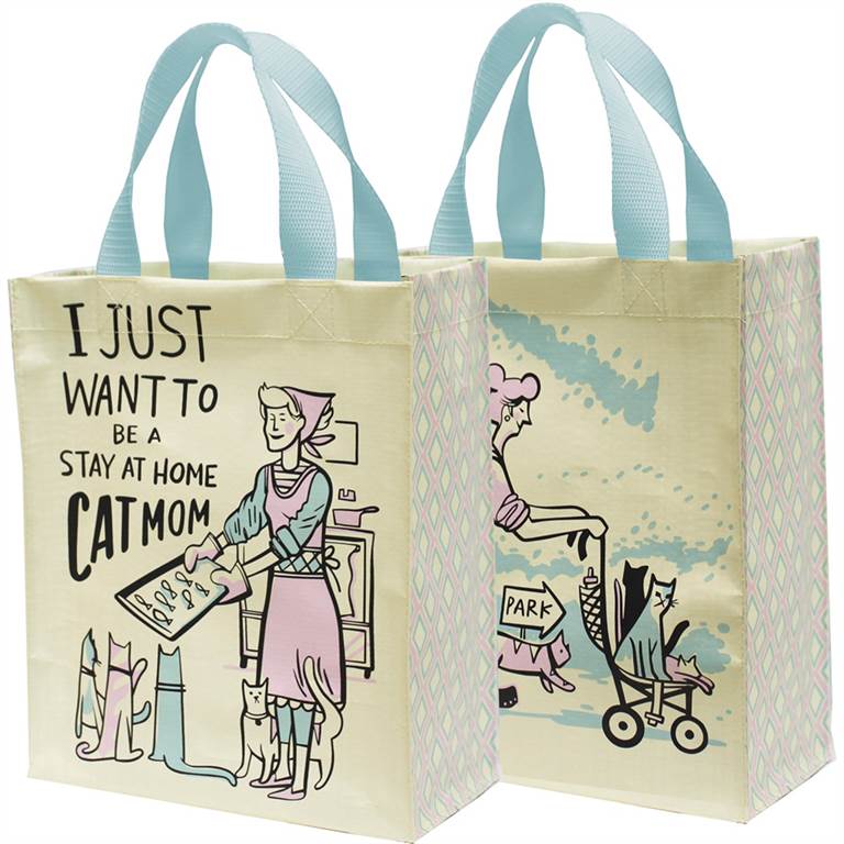 Daily Tote- Stay at Home Cat Mom