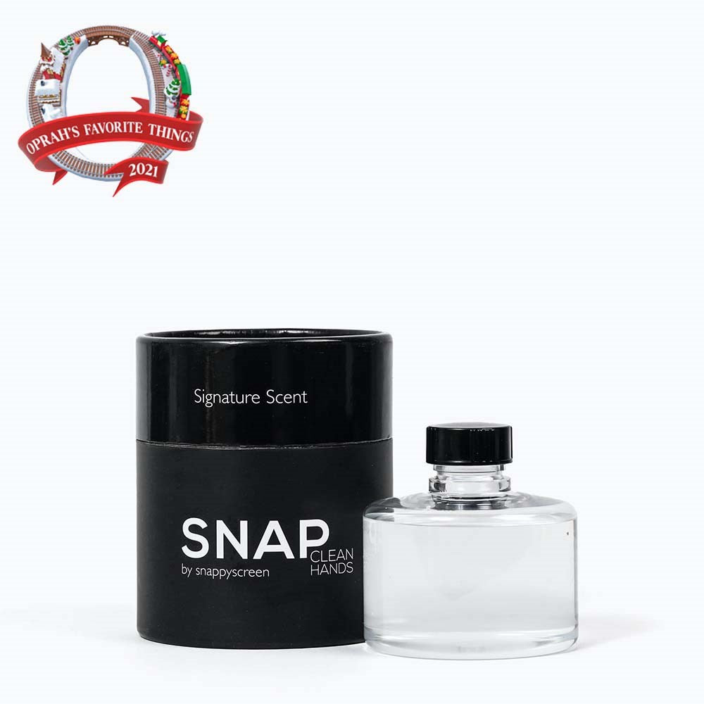 Snappy Screen - Touchless Refill Hand Sanitizer - Signature Scent (Black)