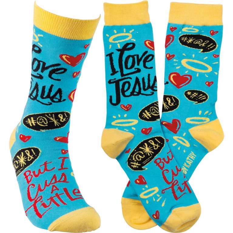 Socks- Love Jesus