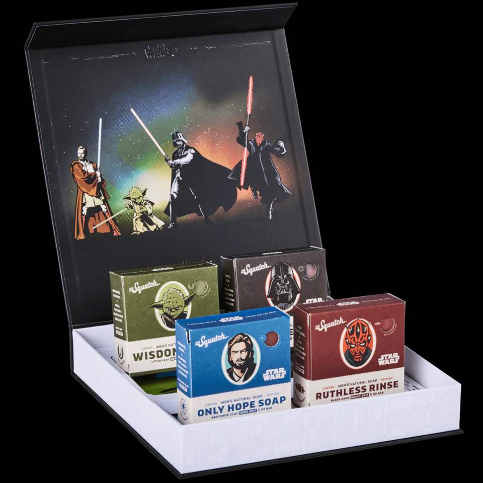 Dr. Squatch- Mens Bar Soap- Star Wars Collection I