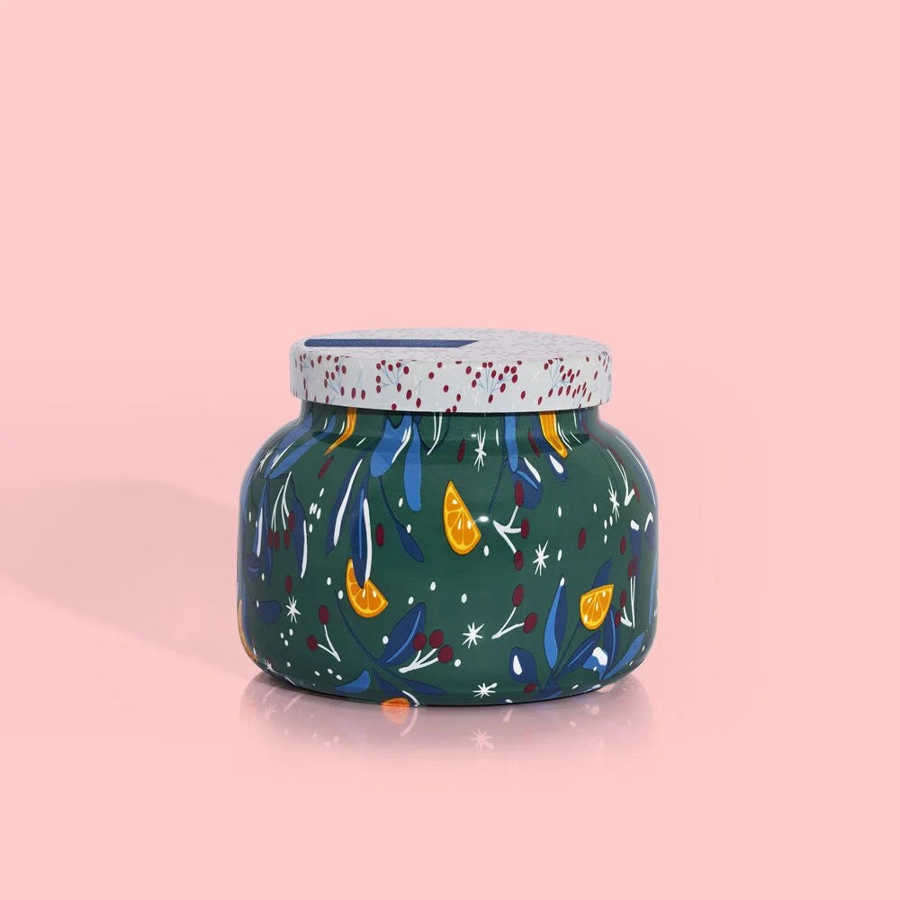 Capri - Volcano - Signature Jar Holiday Pattern Play 19oz