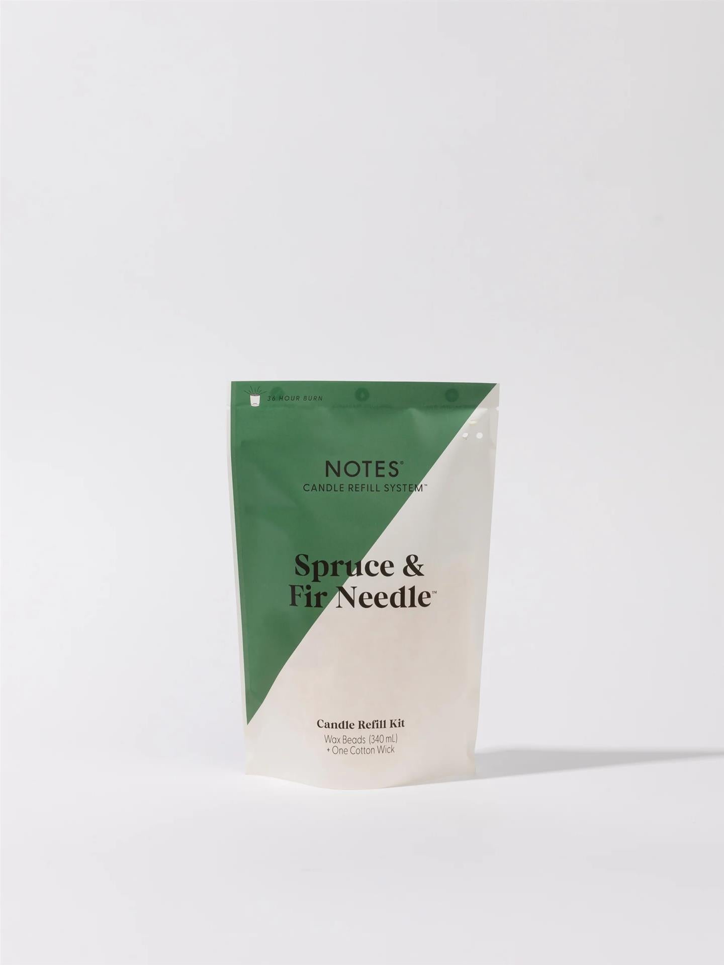 Notes Candle Refill - Spruce and Fir Needle