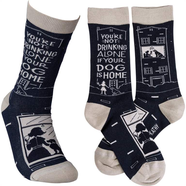 Primatives by Kathy - Socks - Dog is Home