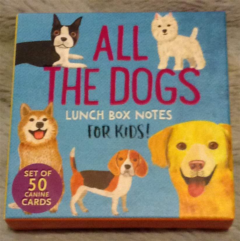 Lunch Box Notes for Kids - All the Dogs (50 cards)