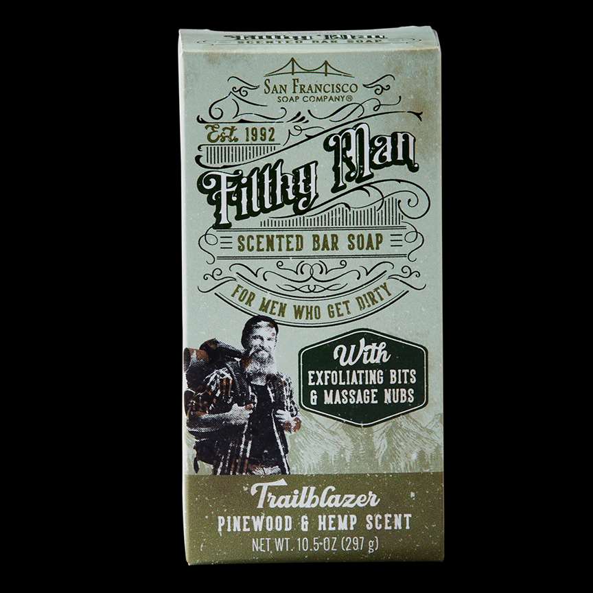 Filthy Man Bar - Trailblazer - Pinewood & Hemp