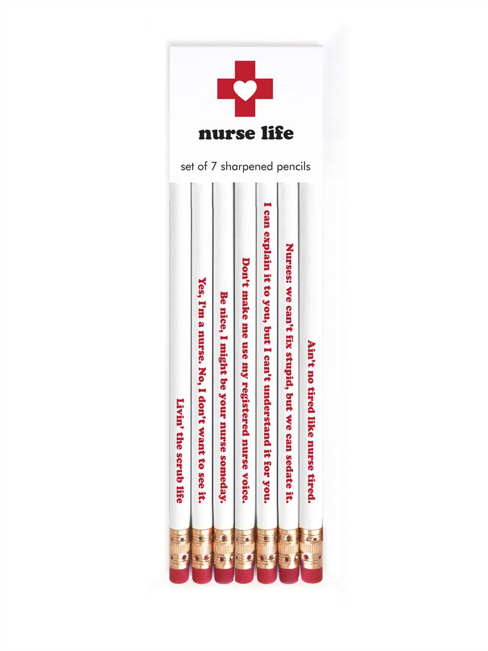 Pencil Set - Nurse Life