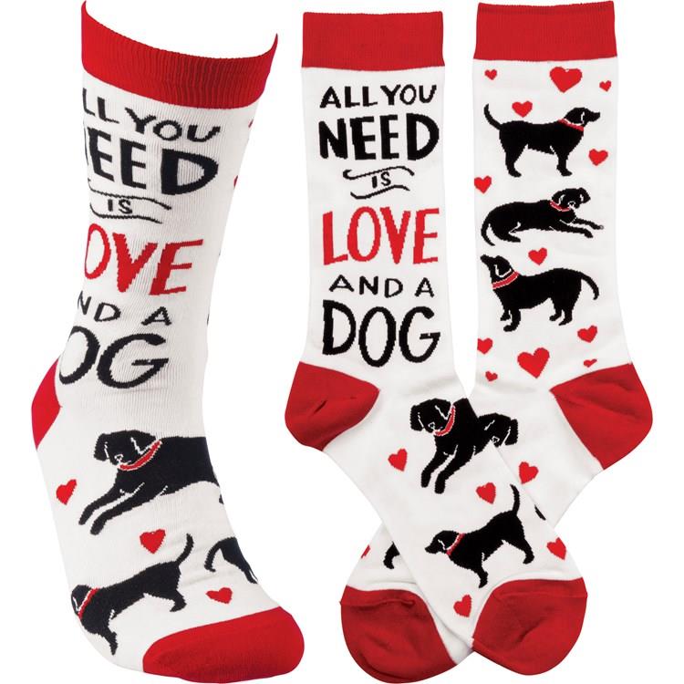 Primatives by Kathy - Socks - And a Dog