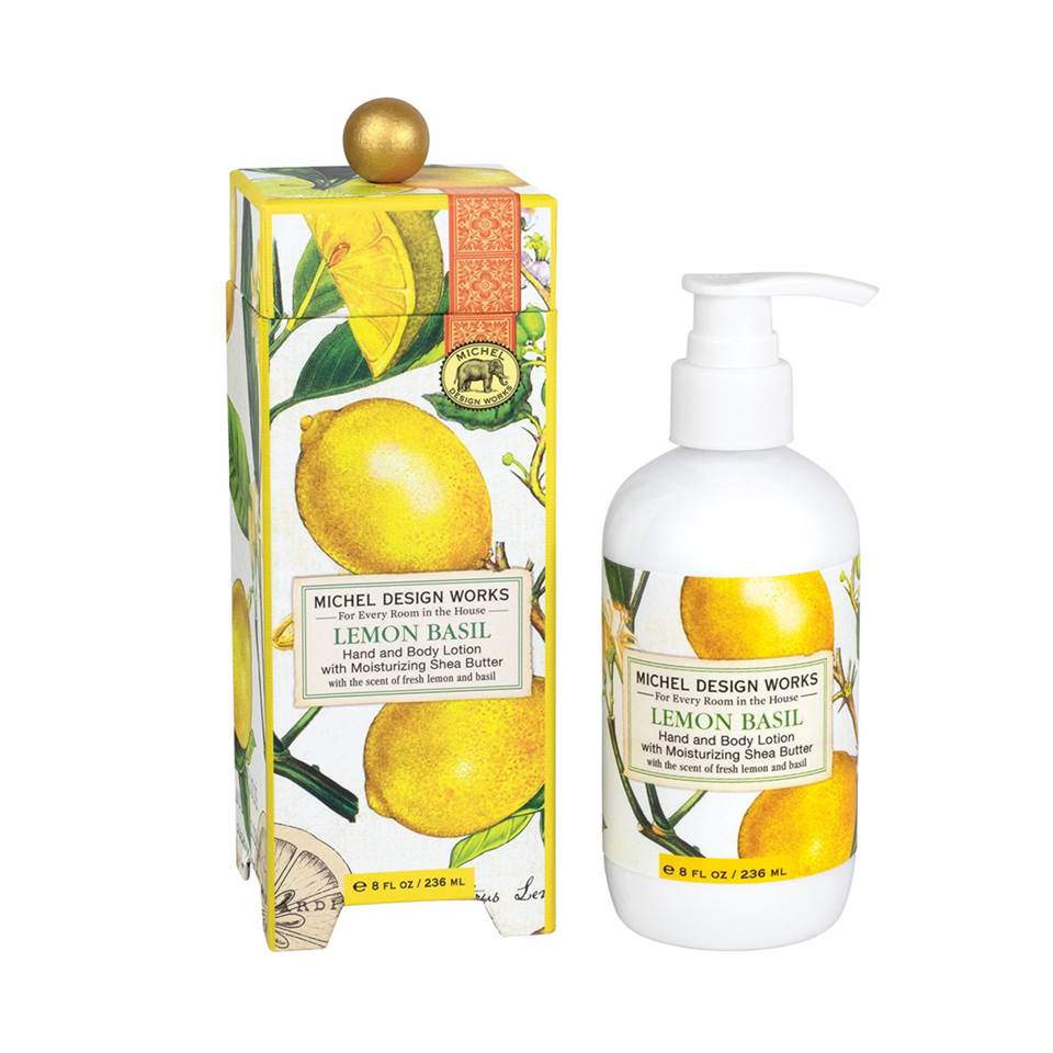 Michel Design Works - Lotion 8oz - Lemon Basil