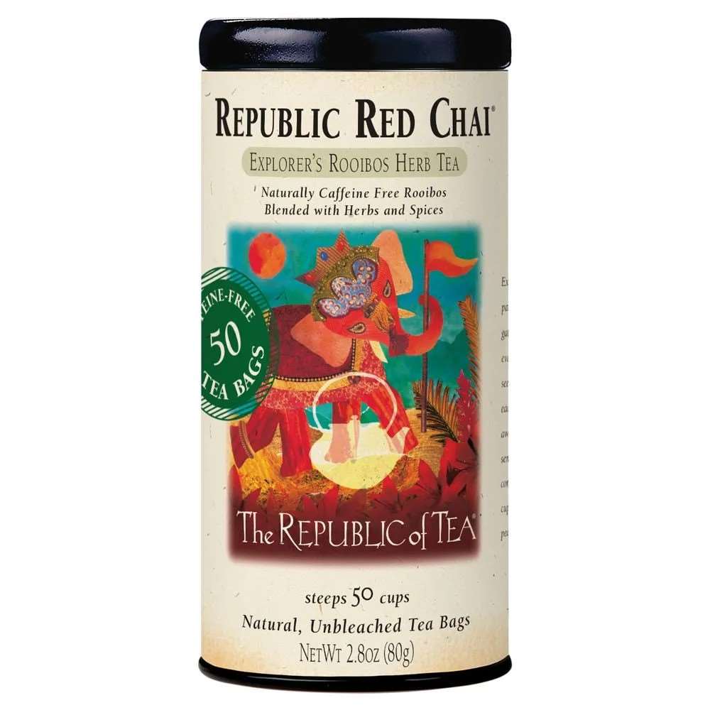 Republic of Tea - Herbal Tea - Republic Red Chai (50)