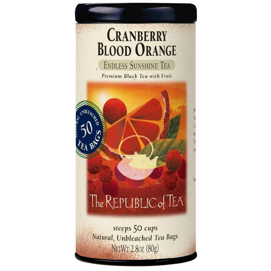 Republic of Tea - Black Tea - Cranberry Blood Orange (50)