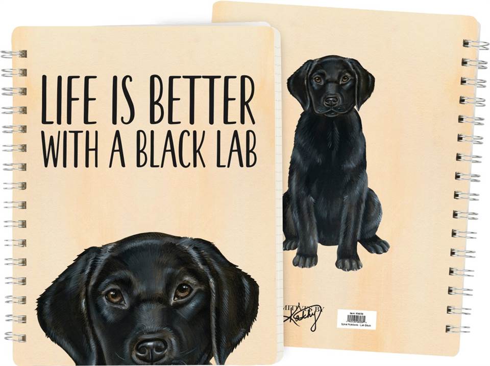 Notebook- Black Lab