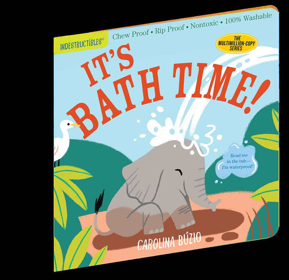 Workman Publishing - Children's Book - Indestructibles It's Bath Time