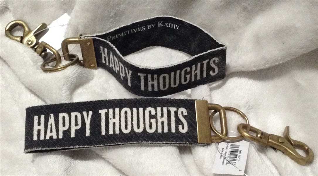 Keychain - Happy Thoughts