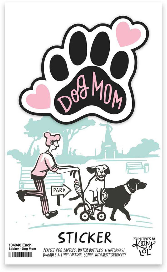 Sticker- Dog Mom