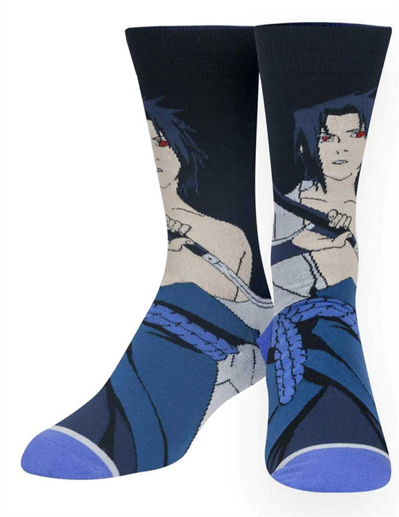 Cool Socks - Odd Sox - Men's Socks - Anime Sasuke