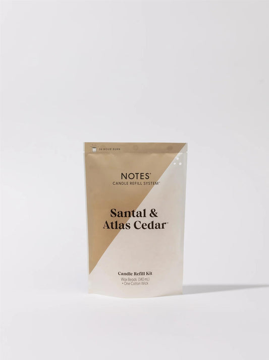 Notes Candle Refill - Santal & Atlas Cedar