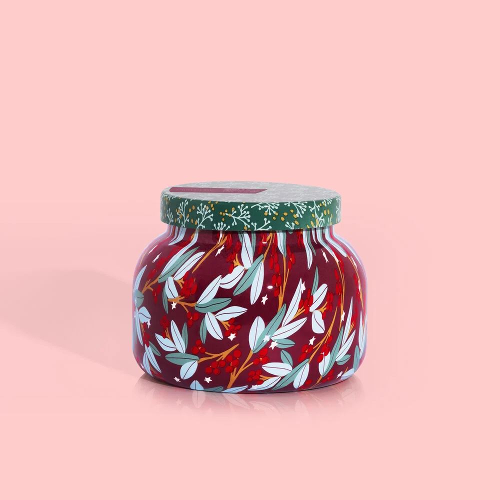 Capri - Tinsel &amp; Spice - Signature Jar Holiday Pattern Play 19oz