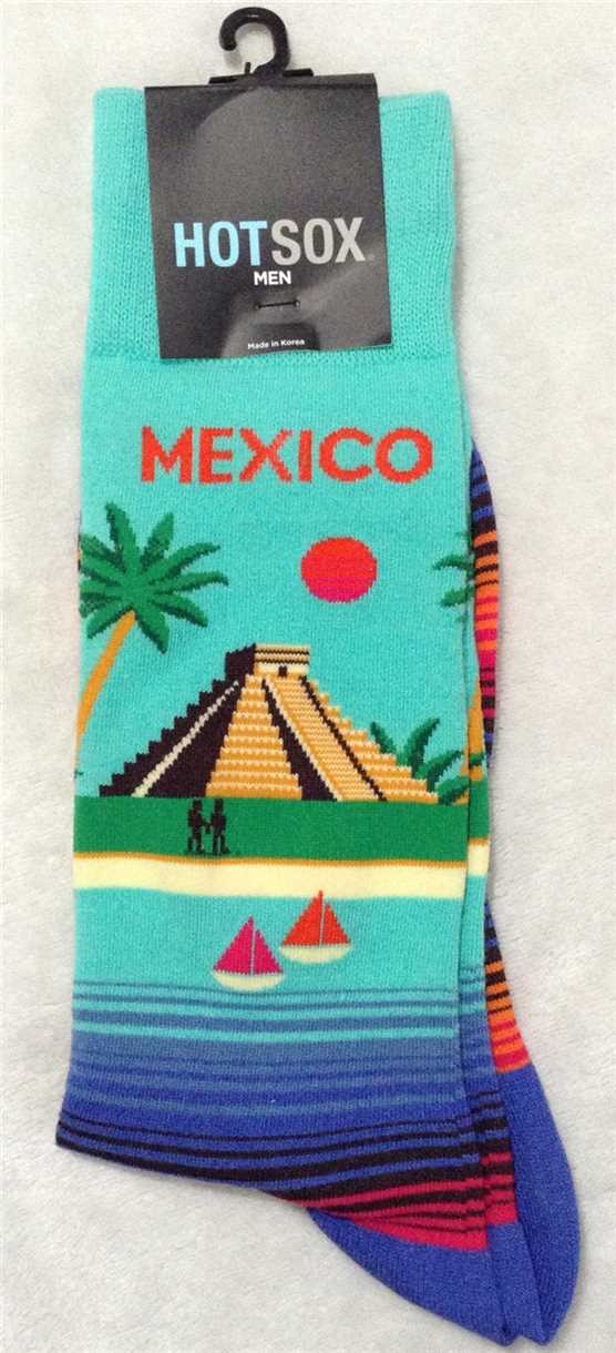 Socks, Men's - Mexico - Mint