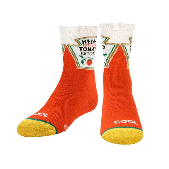 Cool Socks - Odd Sox - Kid's Socks - Heinz Ketchup