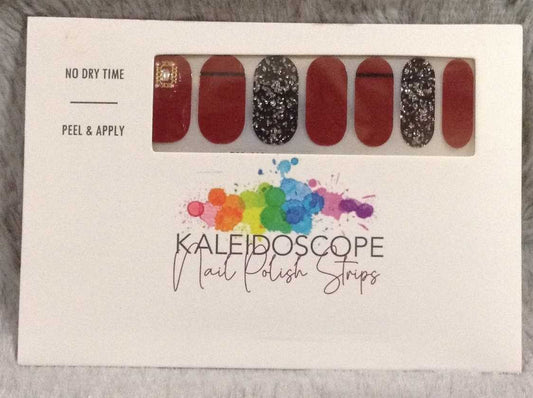 Nail Strips - Cherry Collection - Jeweled