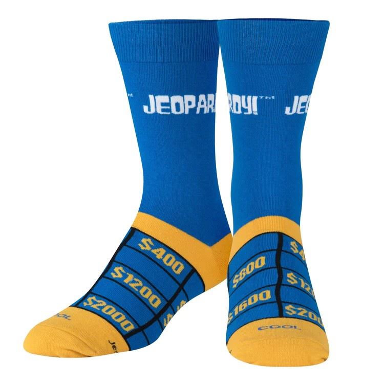 Cool Socks - Men's Socks - Jeopardy