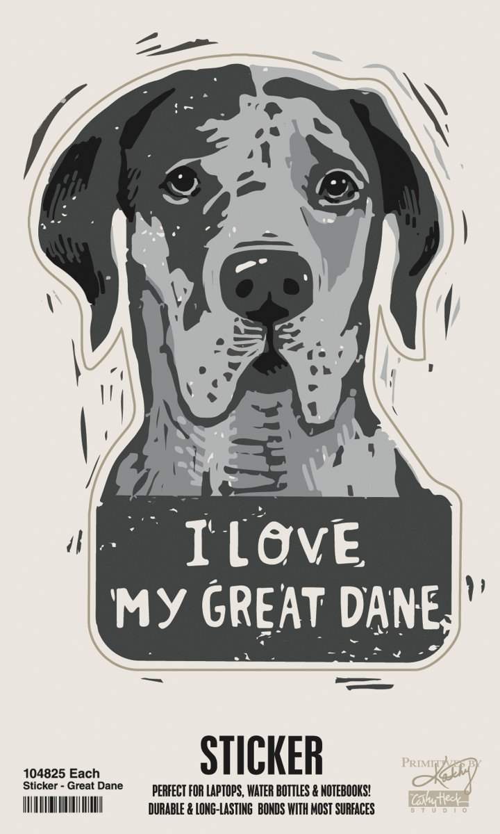 Sticker- Great Dane