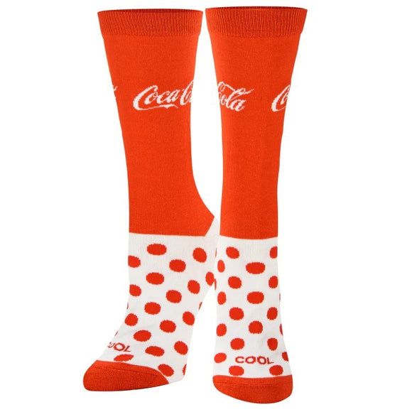 Cool Socks - Odd Sox - Women's Socks - Coca Cola Spots