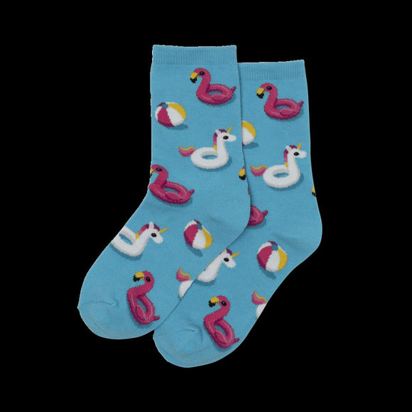 Kid's Socks - Size S/M - Pool Floats