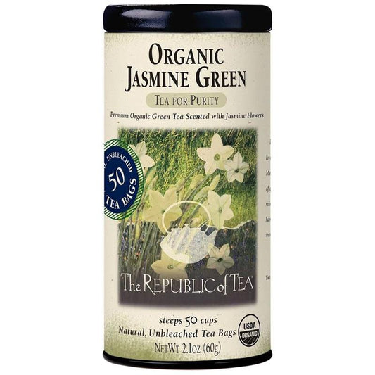 Republic of Tea - Green Tea - Organic Jasmine Green (50)