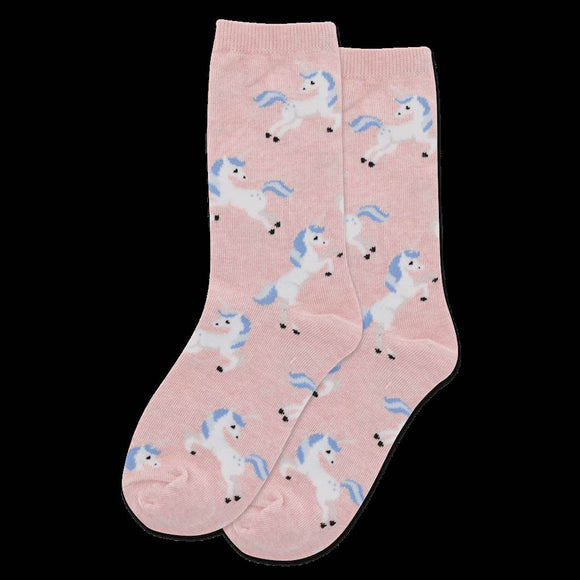 Kid's Socks - Size L/XL - Unicorn