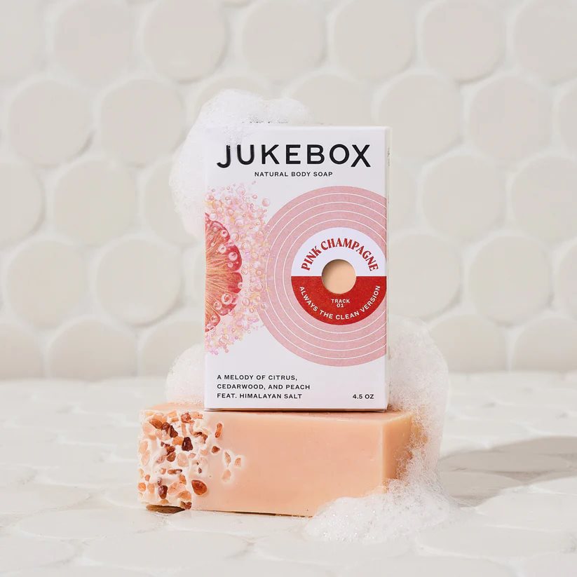 Jukebox Bar Soap - Pink Champagne