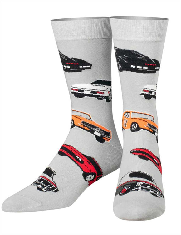 Cool Socks - Odd Sox - Men's Socks - TV Cars