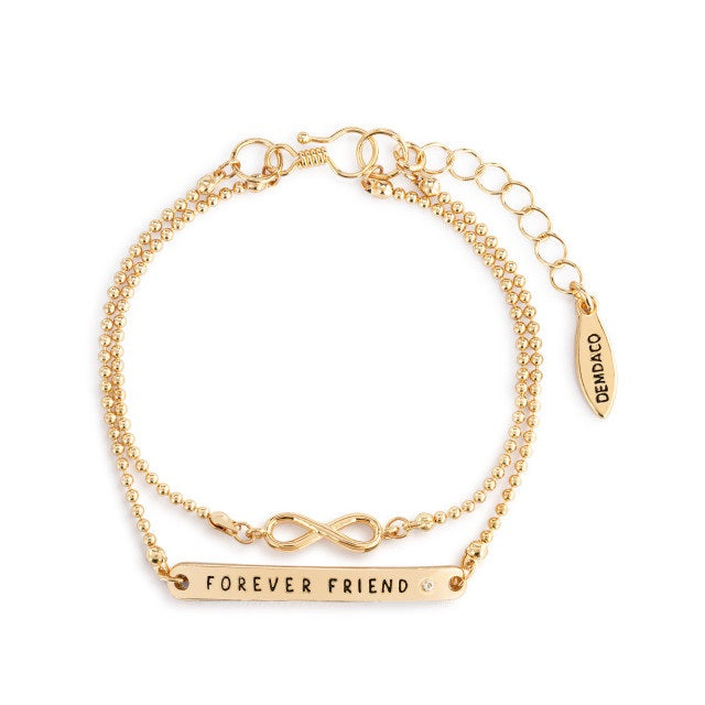 Collection: winnie-the-pooh<br/><br/>Layered Bracelet - Forever Friends