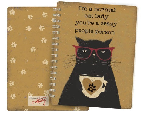 Spiral Notebook - I'm a Normal Cat Lady