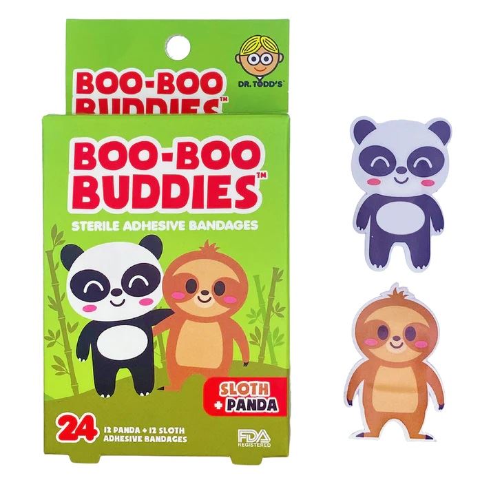 Boo Boo Buddies - Panda and Sloth