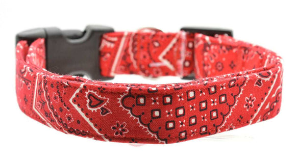 Dog Collar World - Red Bandana Small