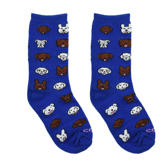 Kid's Socks - Size 7-10 - Doggos