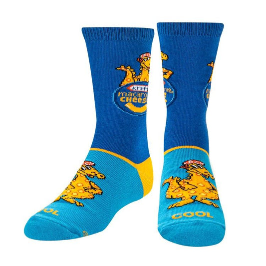 Cool Socks - Odd Sox - Kid's Socks 7-10- Kraft Mac N Cheese