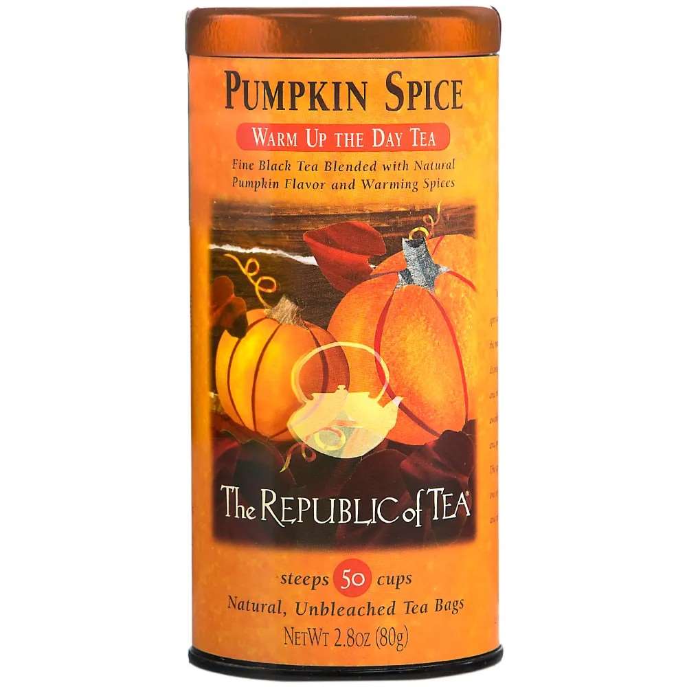 Republic of Tea - Seasonal Teas - Fall Tea - Pumpkin Spice (50)