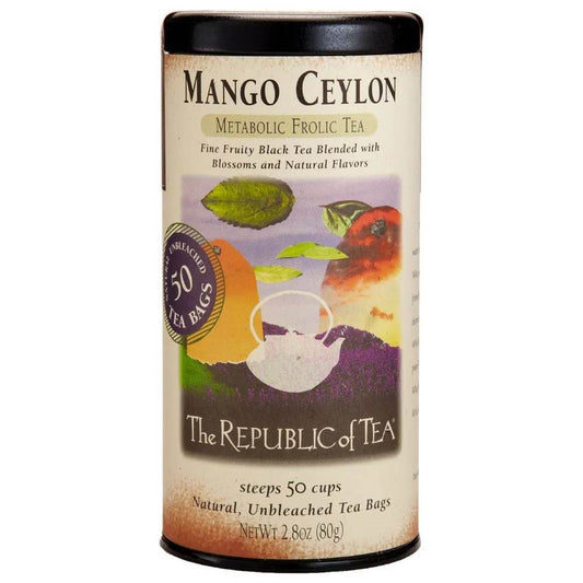 Republic of Tea - Black Tea - Mango Ceylon (50)