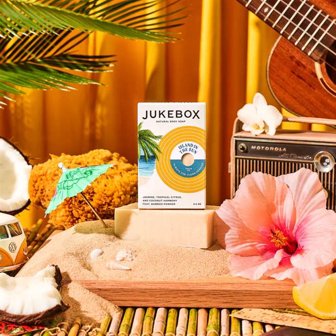 Jukebox Bar Soap - Island in the Sun